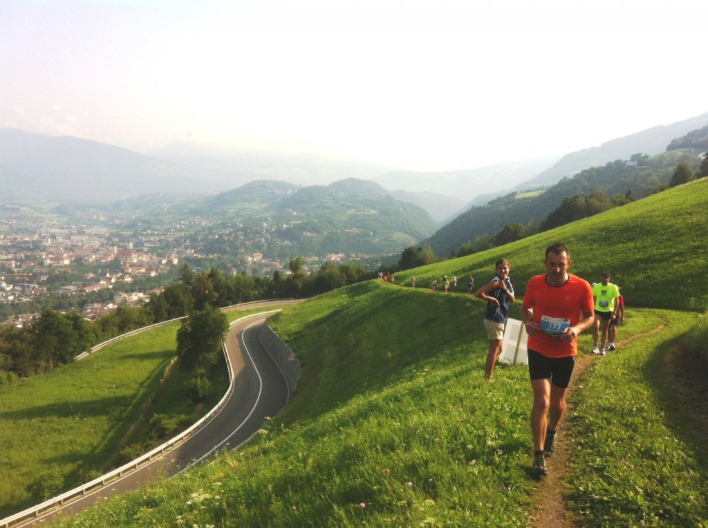 Aufstieg aus dem Tal